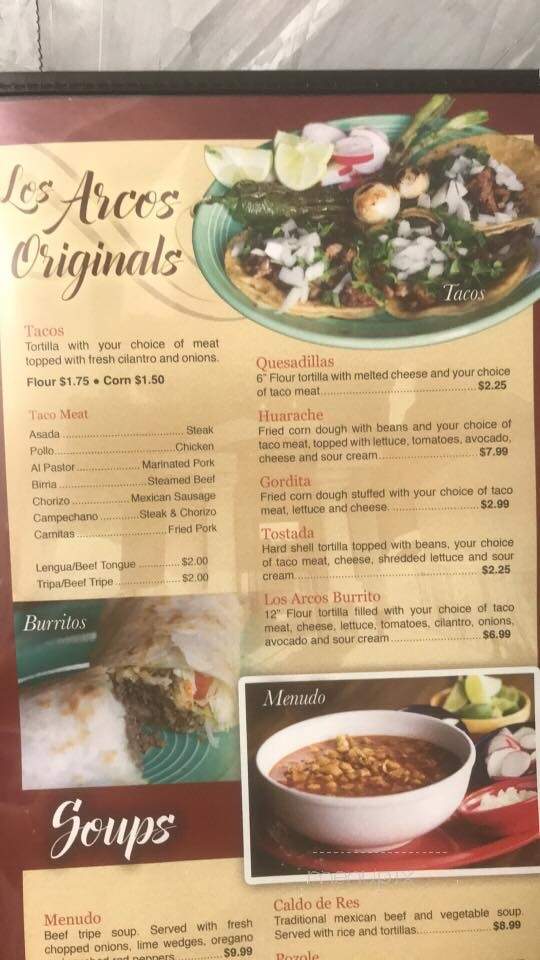 Los Arcos Mexican Restaurant - Allen Park, MI menu_pic