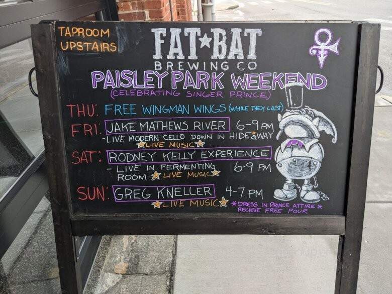 Fat Bat Brewing - Hanover, PA menu_pic