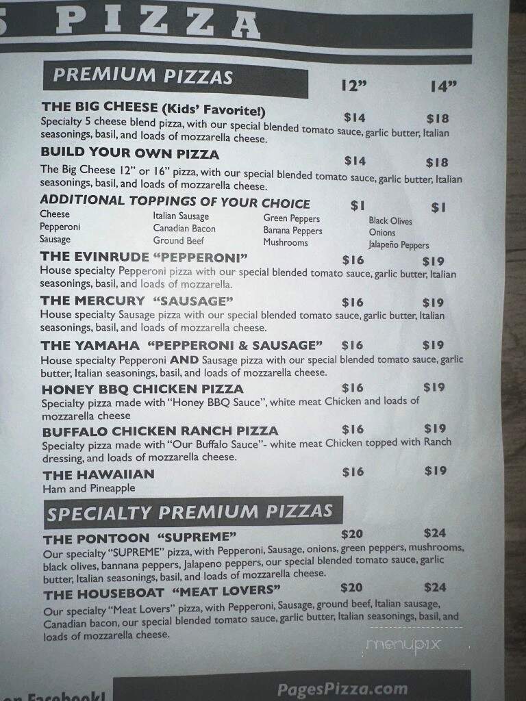 Page's Pizza - Scottsville, KY