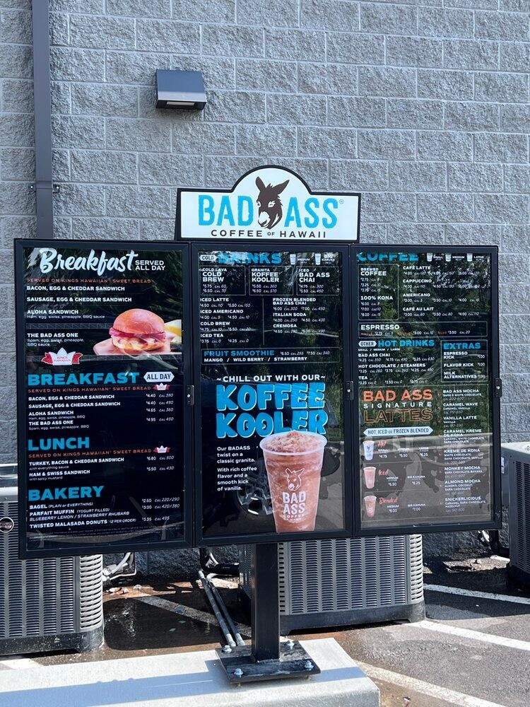 Bad Ass Coffee of Hawaii - White House, TN menu_pic