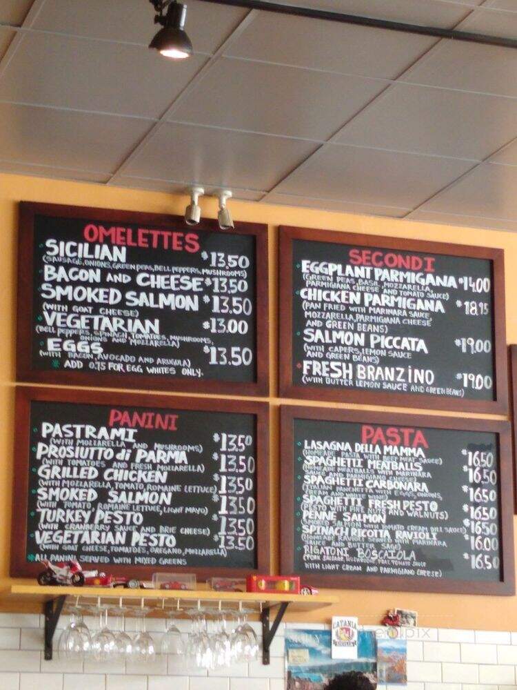 Fiero Caffe - San Mateo, CA menu_pic