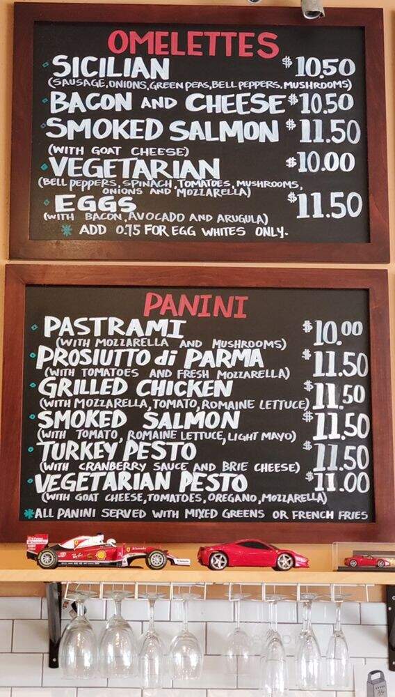 Fiero Caffe - San Mateo, CA menu_pic