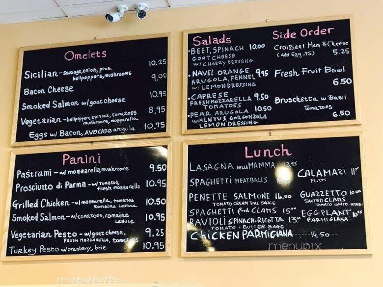Fiero Caffe - San Mateo, CA menu_pic