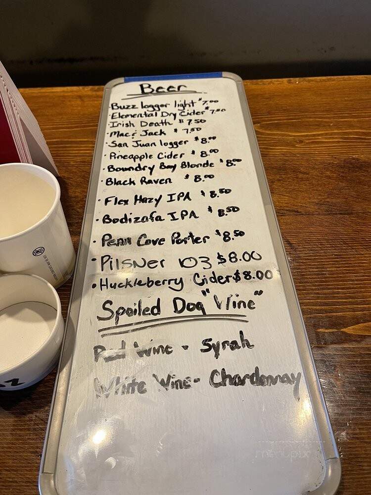 Orlando's Fish and Grill - Oak Harbor, WA menu_pic