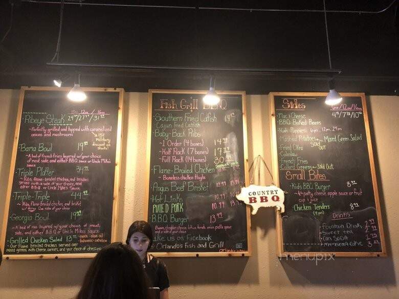 Orlando's Fish and Grill - Oak Harbor, WA menu_pic