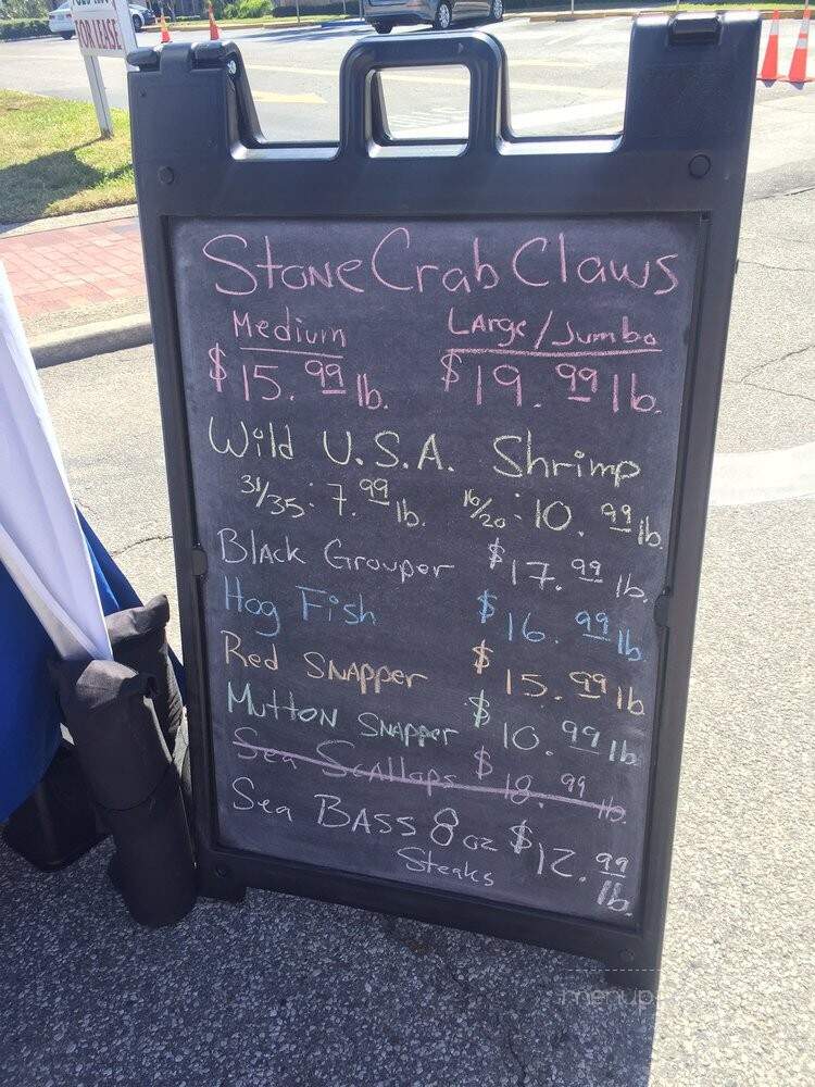 Gulf Coast Seafood - Gulfport, FL menu_pic
