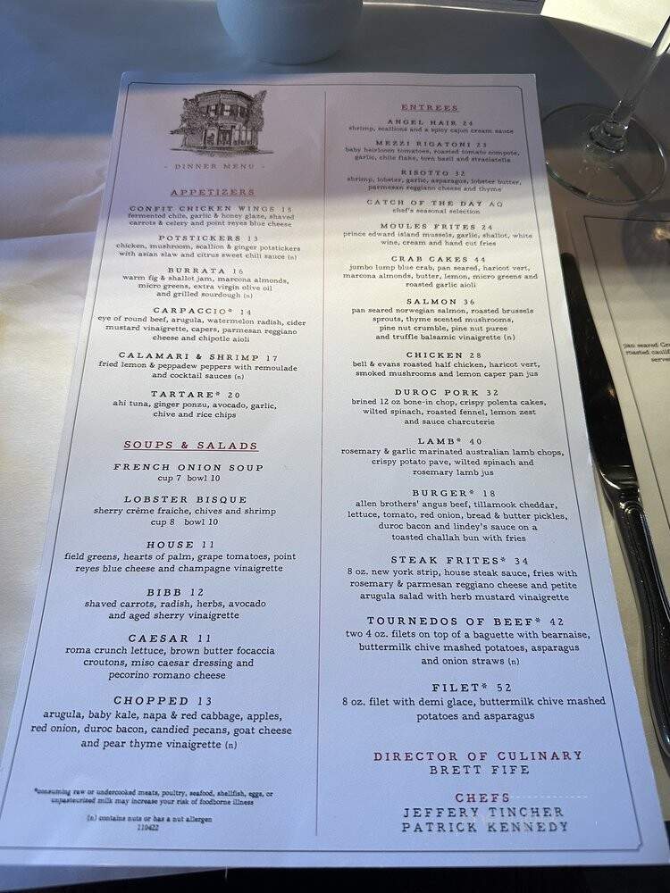 Lindey's German Village - Columbus, OH menu_pic