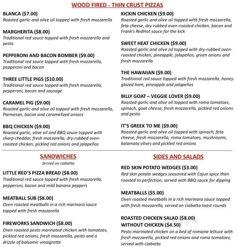 Werner's Smoke House Bar B Que - Jeffersonville, OH menu_pic
