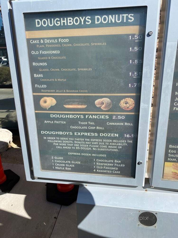 Doughboy's Donuts - Reno, NV menu_pic