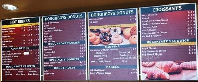 Doughboy's Donuts - Reno, NV menu_pic