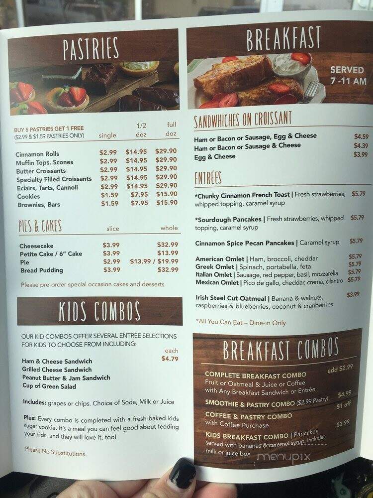 Kneaders Bakery Cafe - Meridian, ID menu_pic