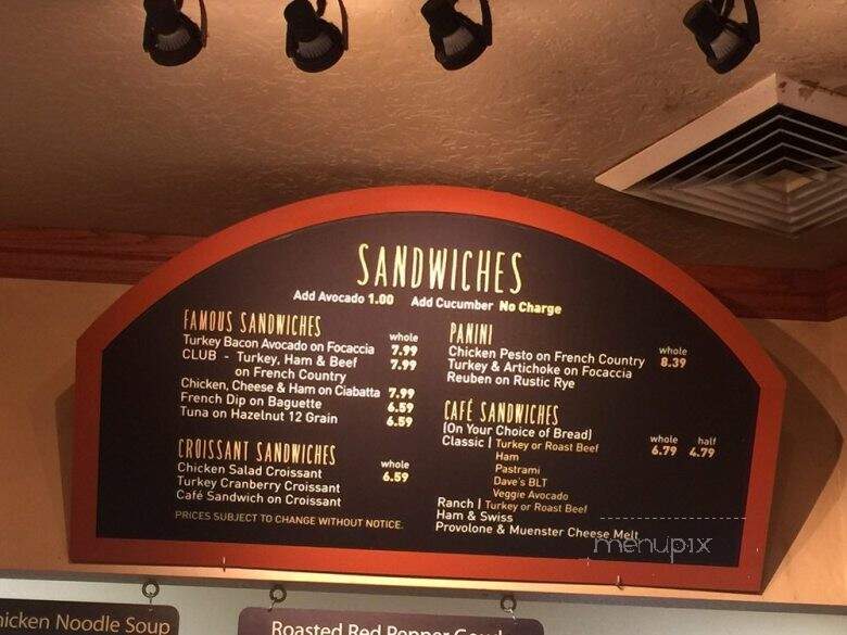 Kneaders Bakery Cafe - Meridian, ID menu_pic