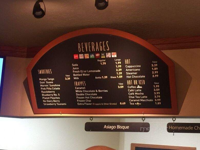 Kneaders Bakery Cafe - Meridian, ID menu_pic