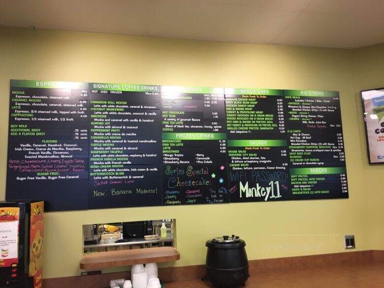 Jungle Java - Clinton Township, MI menu_pic