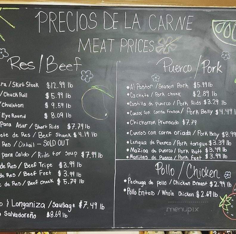 Mercadito Hispano - Bowling Green, KY menu_pic