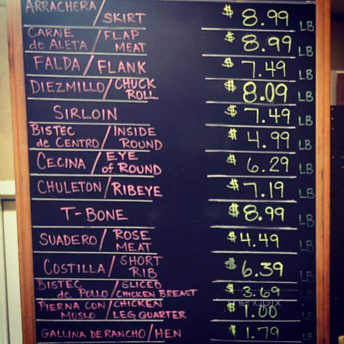 Mercadito Hispano - Bowling Green, KY menu_pic