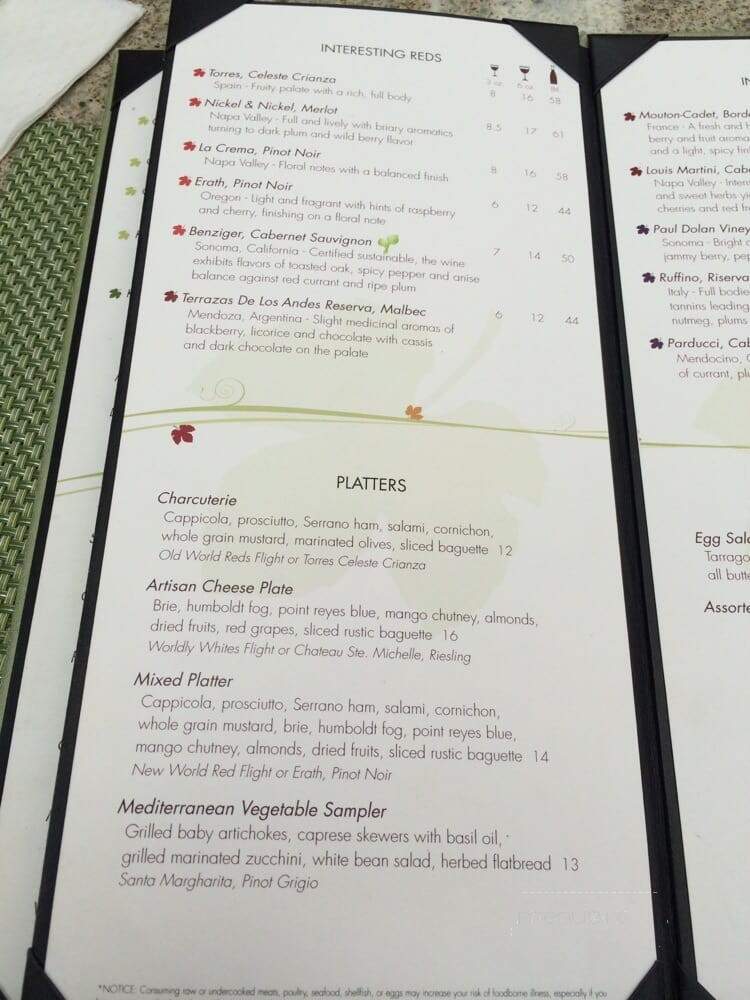 Beaudevin - Chicago, IL menu_pic