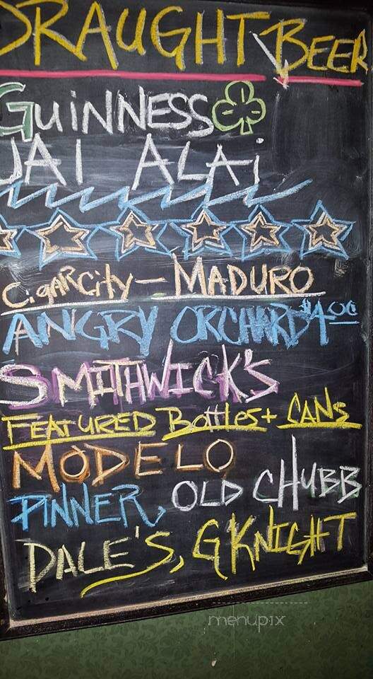 Sheehan's Corner Pub - Boynton Beach, FL menu_pic