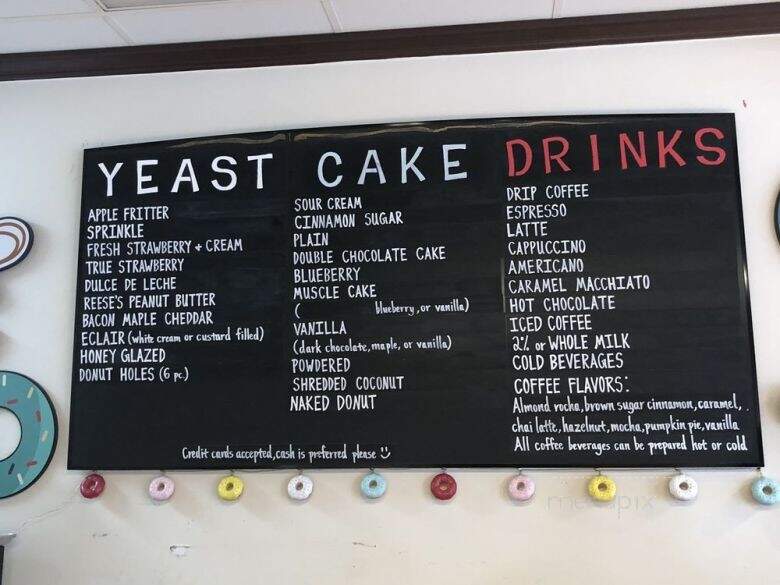 Sweet Apple Donut & Coffee - Alpharetta, GA menu_pic