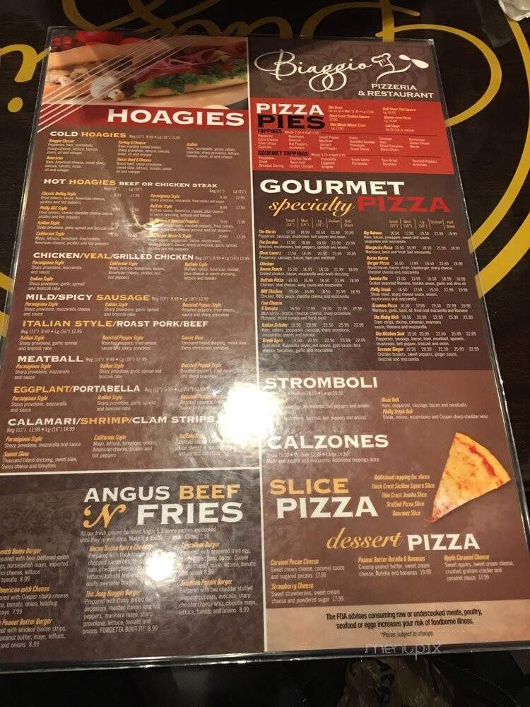 Biaggio's Pizzeria & Family Restaurant - Allentown, PA