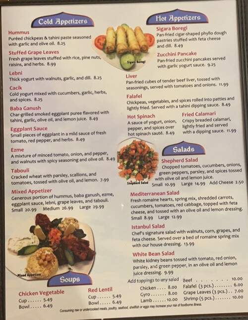 Istanbul Mediterranean Grill - Avon, OH