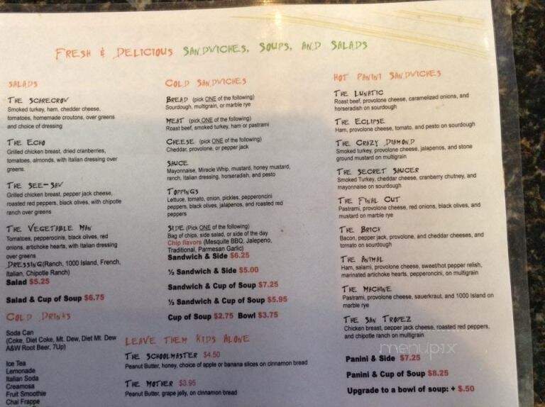Dark Side of the Brew - Hebron, ND menu_pic