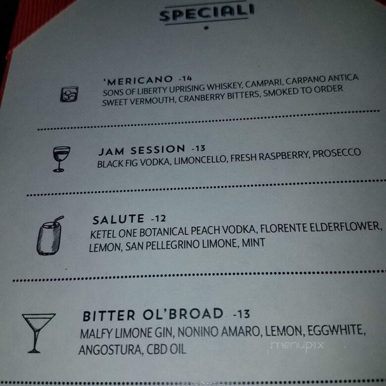 Basta - Cranston, RI menu_pic