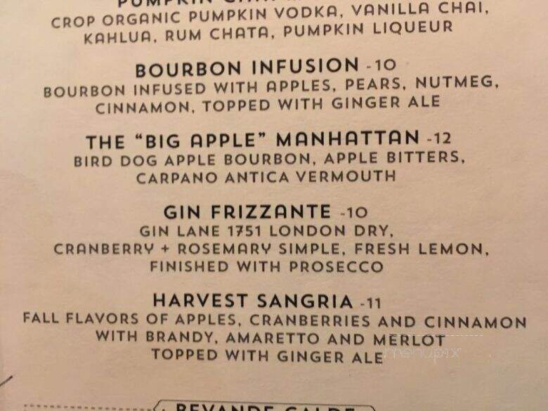 Basta - Cranston, RI menu_pic