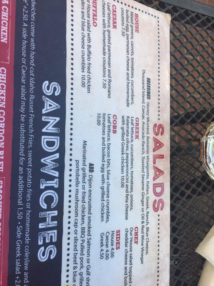 Henry's Northeast - Columbia, SC menu_pic