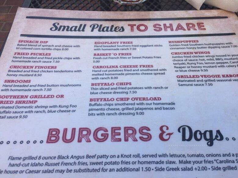 Henry's Northeast - Columbia, SC menu_pic