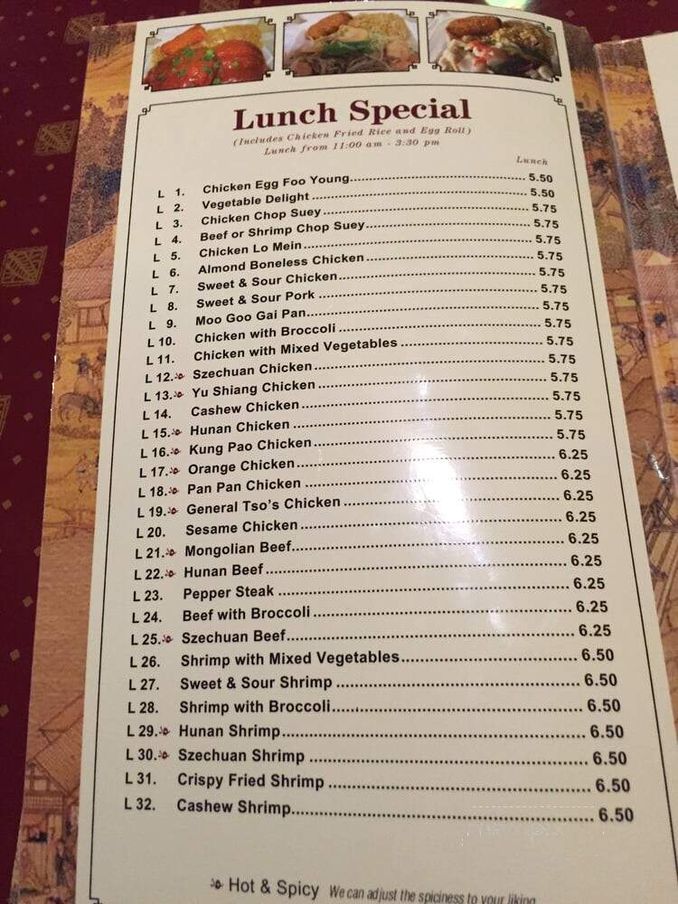 Great China Garden - Garden City, MI menu_pic