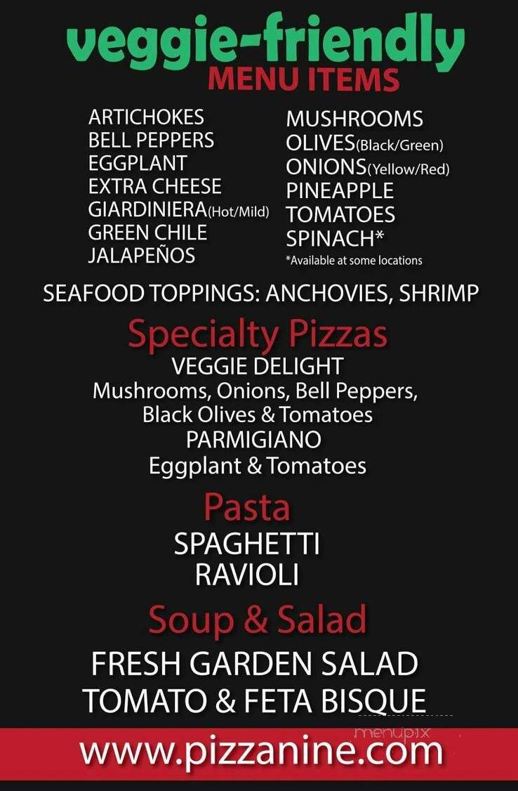 Pizza 9 - Los Lunas, NM menu_pic