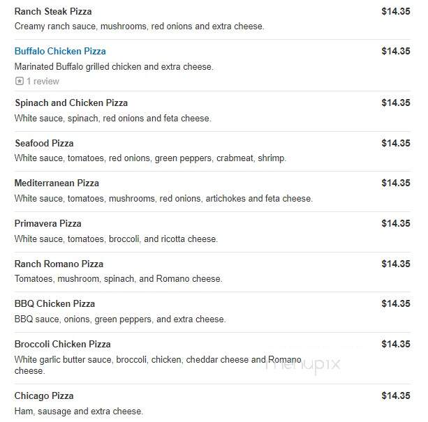Nonni's Pizza - Blawnox, PA menu_pic