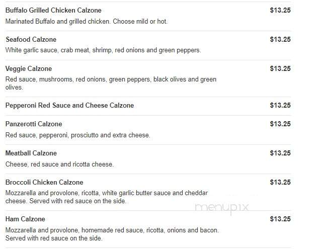 Nonni's Pizza - Blawnox, PA menu_pic