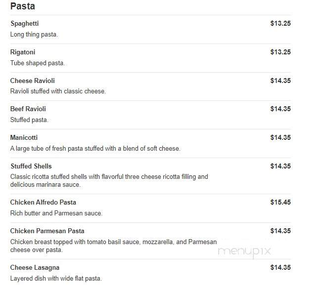 Nonni's Pizza - Blawnox, PA menu_pic