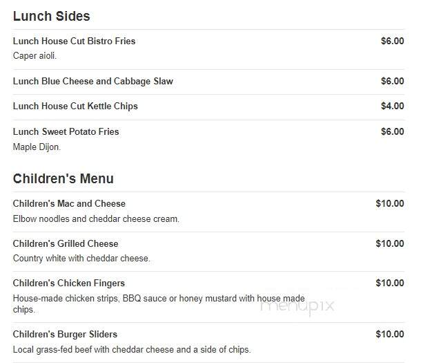 Twelves Grill - West Grove, PA menu_pic
