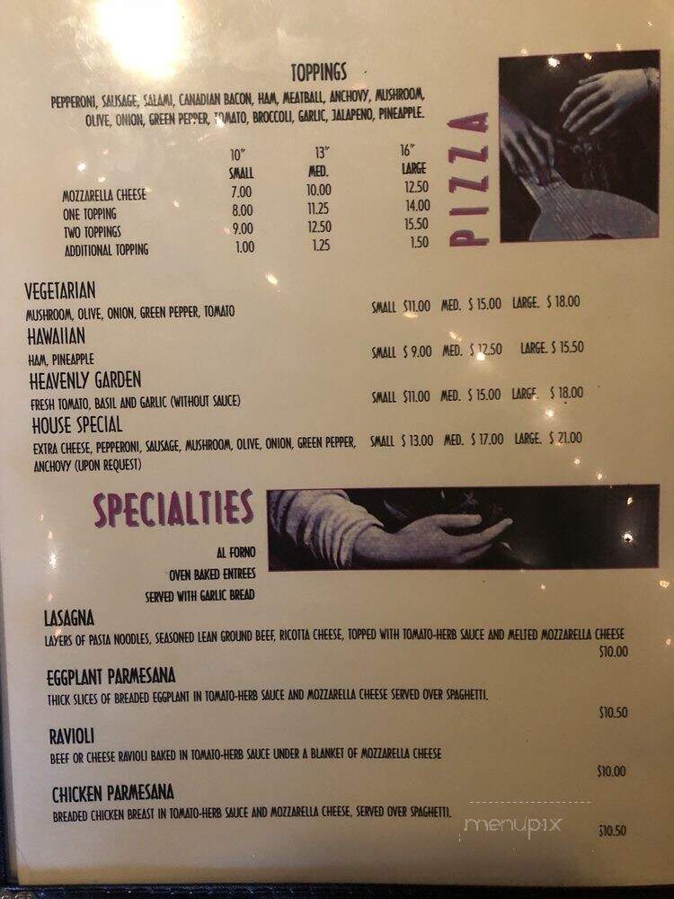 Compari's Pizza & Italian - Los Angeles, CA menu_pic