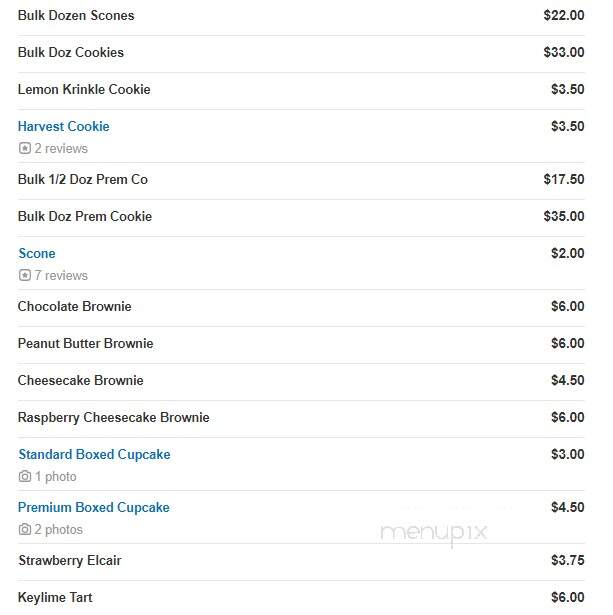 Touche Touchet Bakery & Pastry Shoppe - Columbia, MD menu_pic