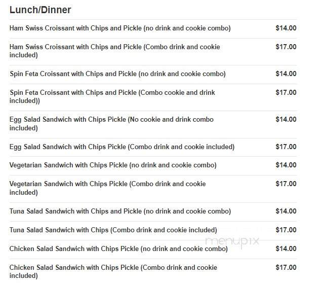 Touche Touchet Bakery & Pastry Shoppe - Columbia, MD menu_pic