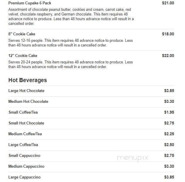 Touche Touchet Bakery & Pastry Shoppe - Columbia, MD menu_pic