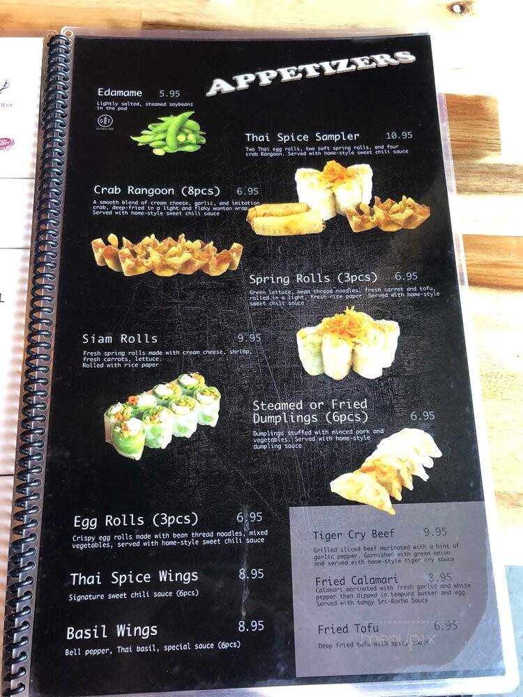 Thai Spice - Lees Summit, MO menu_pic