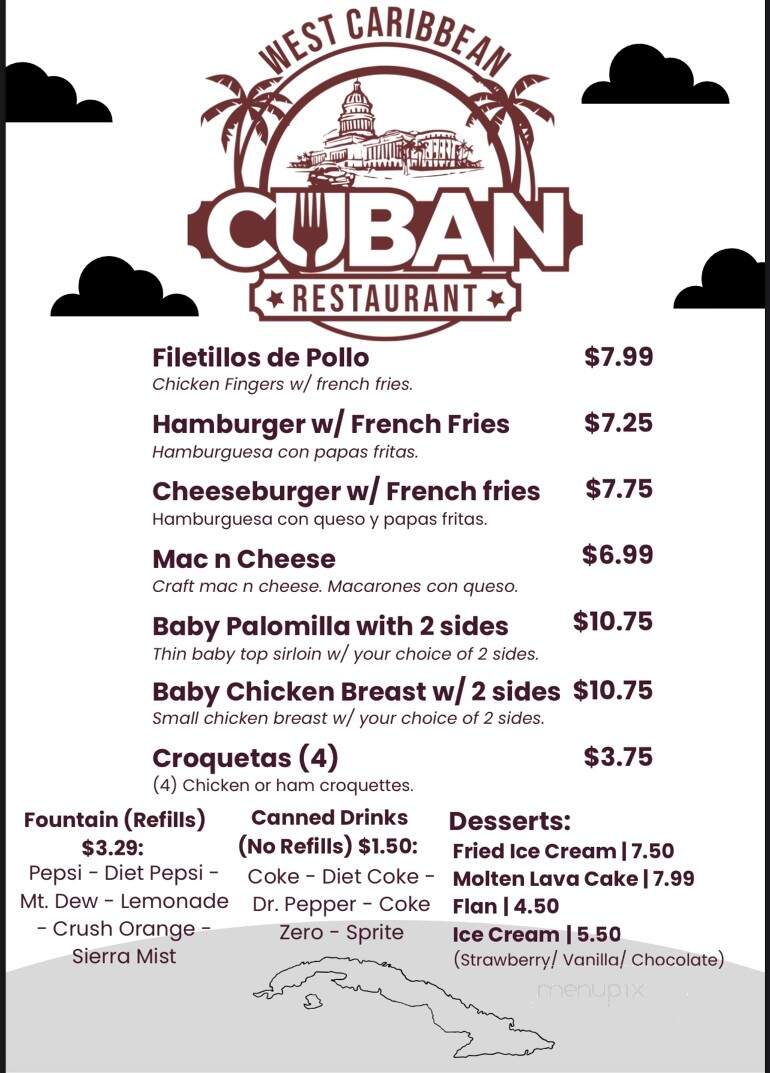 west Caribbean cuban resturant - Lakeland, FL