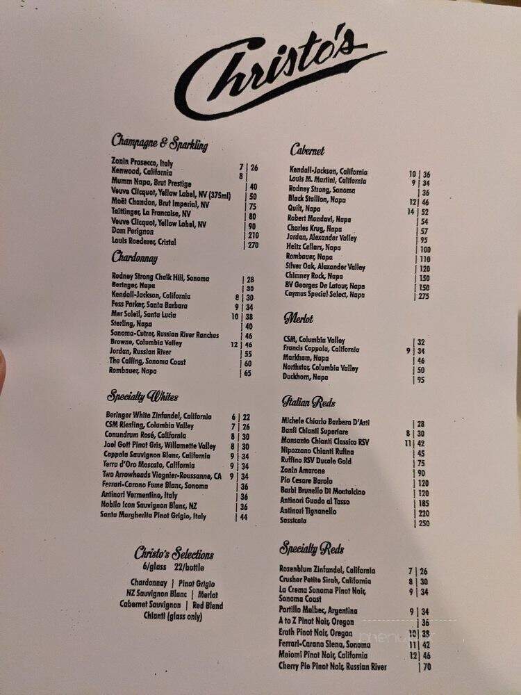 Christos Ristorante - Phoenix, AZ