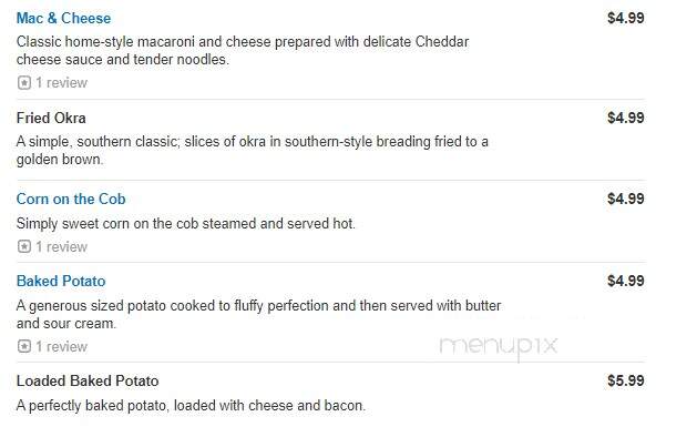 Captain D's Seafood - Leesburg, FL menu_pic
