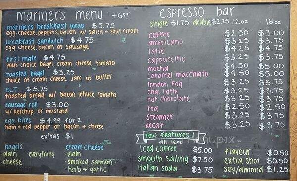 Maple Bay Marina - Duncan, BC menu_pic