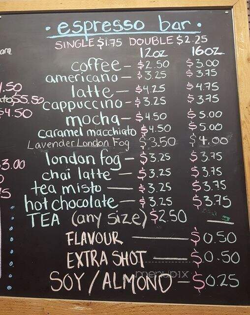 Maple Bay Marina - Duncan, BC menu_pic