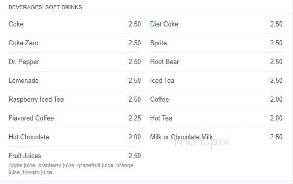 Aunt Mary's Bistro - Rockford, IL menu_pic