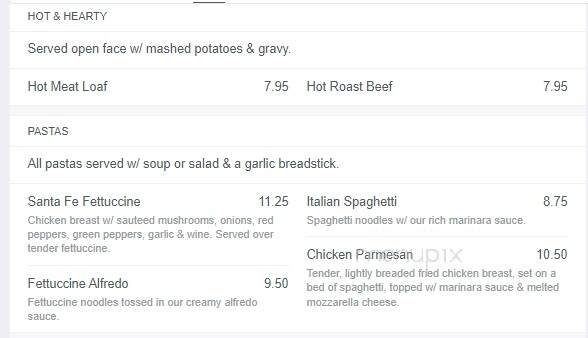 Aunt Mary's Bistro - Rockford, IL menu_pic