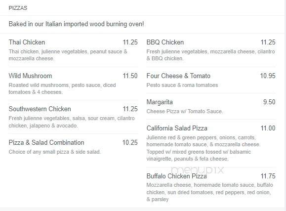 Aunt Mary's Bistro - Rockford, IL menu_pic