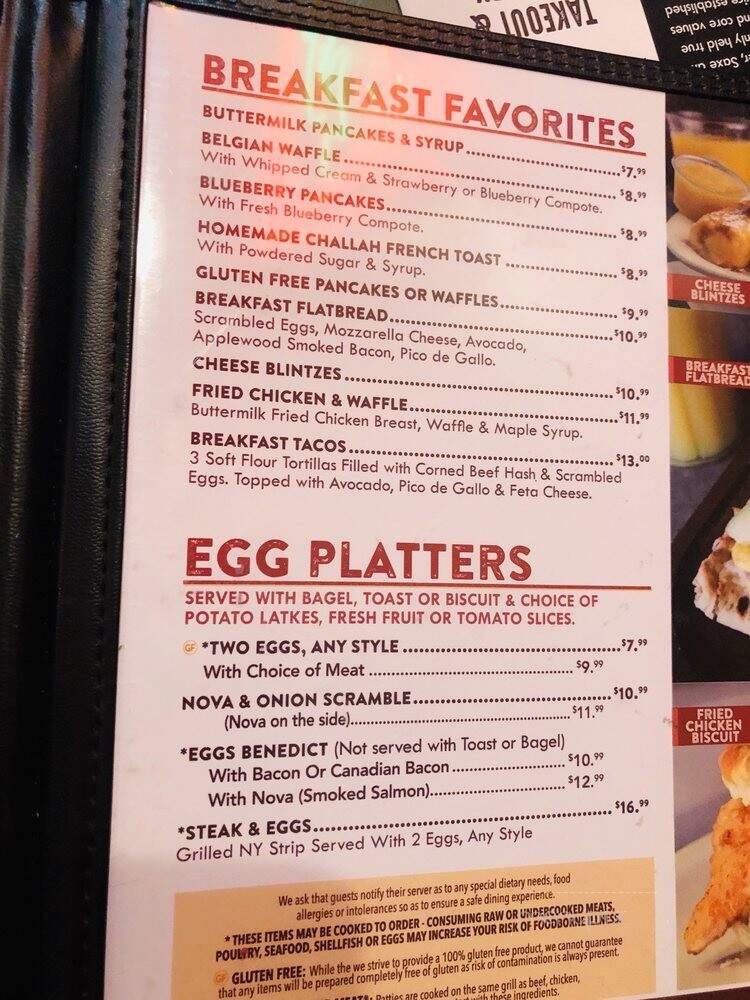 Goldberg's Bagel Co & Deli - Dunwoody, GA menu_pic